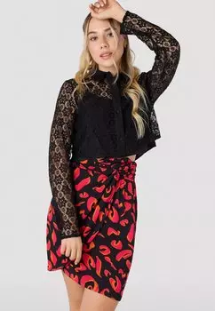 Блузка на пуговицах Laurella, черный