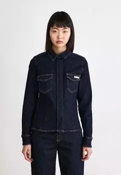 Блузка на пуговицах LEAN Calvin Klein Jeans, деним