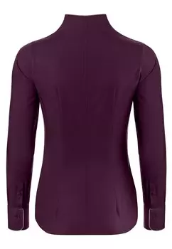 Блузка на пуговицах LEICHT TAILLIERT Vincenzo Boretti, Бордо