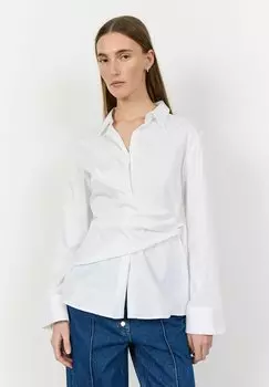 Блузка на пуговицах Levete Room, белый