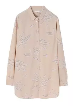 Блузка на пуговицах Libu TATUUM, светло-коричневый