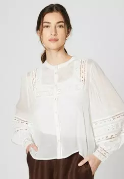 Блузка на пуговицах LILITH Guido Maria Kretschmer Collection, белый