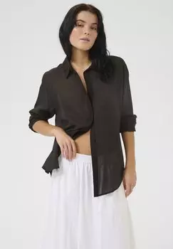 Блузка на пуговицах LILO My Essential Wardrobe, черный