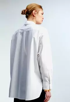 Блузка на пуговицах LOLA CASADEMUNT, белый