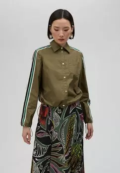 Блузка на пуговицах LOLA CASADEMUNT, хаки