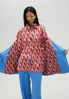 Блузка на пуговицах LOLA CASADEMUNT, красный