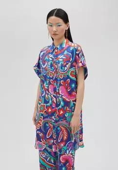 Блузка на пуговицах LOLA CASADEMUNT, синий