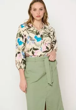 Блузка на пуговицах LolaLiza, бежевый