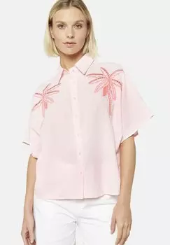 Блузка на пуговицах LolaLiza, розовый