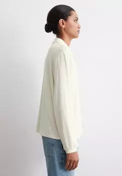 Блузка на пуговицах LONG SLEEVE COLLAR Marc O'Polo, молочный