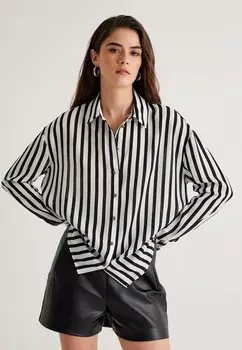 Блузка на пуговицах LONG SLEEVE Koton, черный