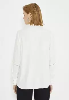 Блузка на пуговицах LONG SLEEVE LADDER Just Like You, белый