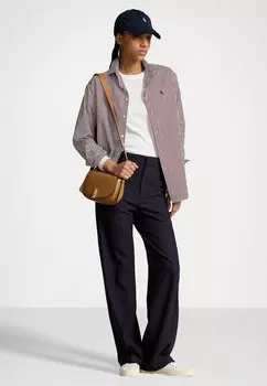 Блузка на пуговицах LONG SLEEVE Polo Ralph Lauren, Бордо