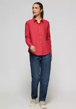 Блузка на пуговицах LONG SLEEVE REGULAR FIT OXFORD Polo Club, красный