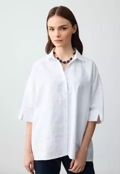 Блузка на пуговицах LOOSE FIT COLLAR Jimmy Key, белый