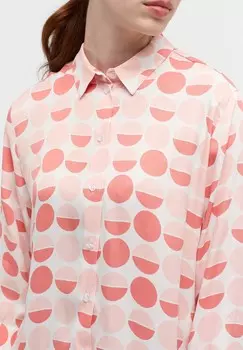 Блузка на пуговицах LOOSE FIT Eterna, коралл