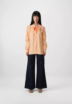 Блузка на пуговицах LUABIRD American Vintage, розовый