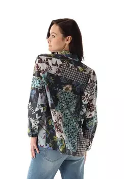 Блузка на пуговицах LUCEE-KN van Laack, мультиколор