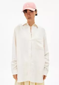 Блузка на пуговицах MAALGAA ARMEDANGELS, кремовый