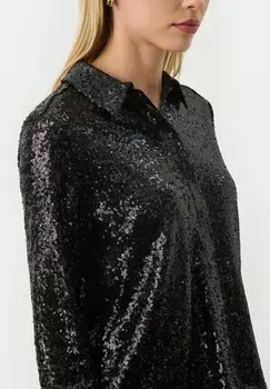 Блузка на пуговицах MABELLE Part Two, черный