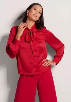 Блузка на пуговицах MADELEINE, красный