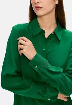 Блузка на пуговицах Marc Cain, зеленый