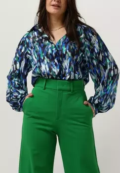 Блузка на пуговицах MARJA Minus, темно-синий