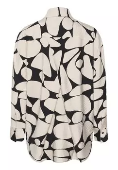 Блузка на пуговицах METTA InWear, белый