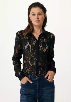 Блузка на пуговицах Mexx, черный