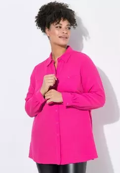 Блузка на пуговицах MIAMODA, розовый