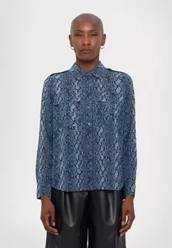 Блузка на пуговицах MICHAEL Michael Kors, синий