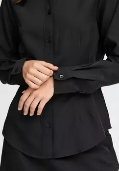 Блузка на пуговицах MIDDE b.young, черный