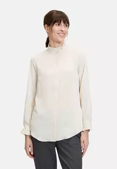 Блузка на пуговицах MIT KNPFEN Cartoon, белый