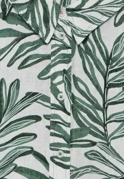 Блузка на пуговицах MIT PRINT Cecil, оливковый