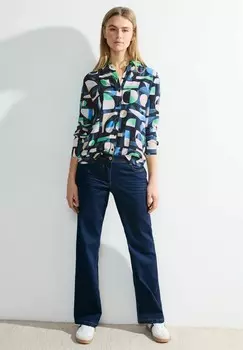 Блузка на пуговицах MIT PRINT Cecil, синий