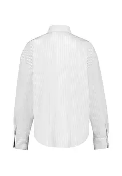 Блузка на пуговицах MIT SEMITRANSPARENTEM Gerry Weber, кремовый