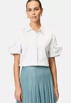 Блузка на пуговицах MIT STOFFBLUME AM RMEL zero, белый