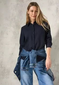 Блузка на пуговицах MIT STRUKTUR Cecil, синий