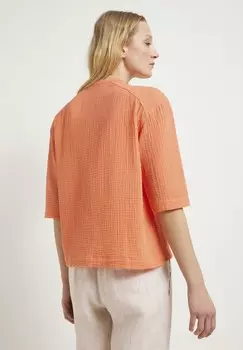 Блузка на пуговицах MIT STRUKTUR LANIUS, красный