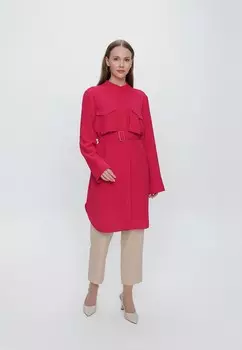 Блузка на пуговицах MODEST SHIRRED TUNIC Armine, розовый