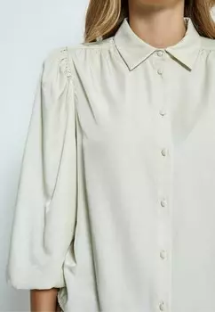 Блузка на пуговицах MSSHERINA Minus, бежевый