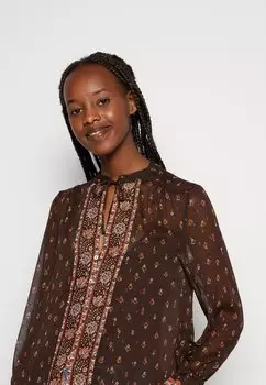 Блузка на пуговицах NADINE Pepe Jeans, черный