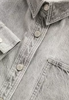 Блузка на пуговицах Next, серый