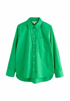 Блузка на пуговицах Next, зеленый