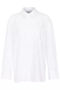 Блузка на пуговицах NOELLE SHIRT Gestuz, белый
