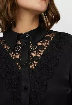 Блузка на пуговицах NUDARLA Nmph, черный