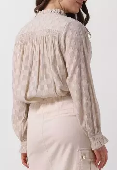 Блузка на пуговицах Nukus, песочный