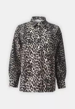 Блузка на пуговицах ONLANLIE SHACKET ONLY Petite, черный