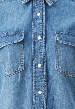 Блузка на пуговицах ONLSEVIGNY ONLY Tall, темно-синий деним