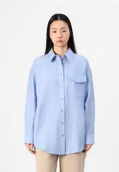 Блузка на пуговицах ONLTANIA LIFE SHIRT ONLY, светло-голубой